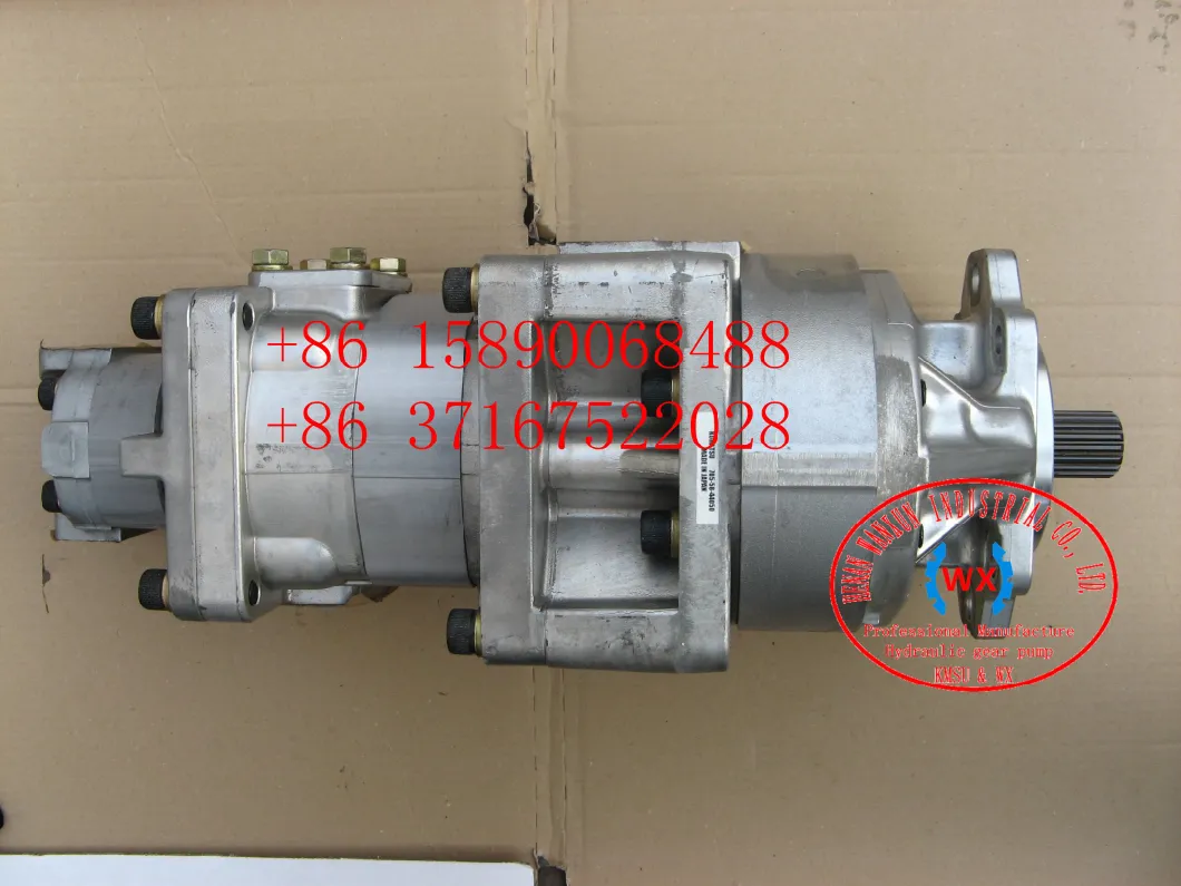 Factory Manufacturing Gear Pump 705-52-40081 for Komatsu Wheel Loader Part Wa600-1