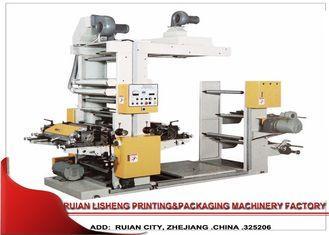 2 Color Plastic bag / Plastic Film Printing Machine , Flexo