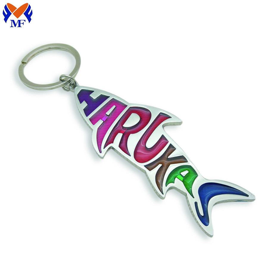 Metal Nameplate Keyrings