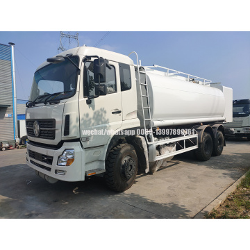 DONGFENG 25,000 liters Fuel Tank Truck Mounted Mechanical Flowmeter and Refueling Gun