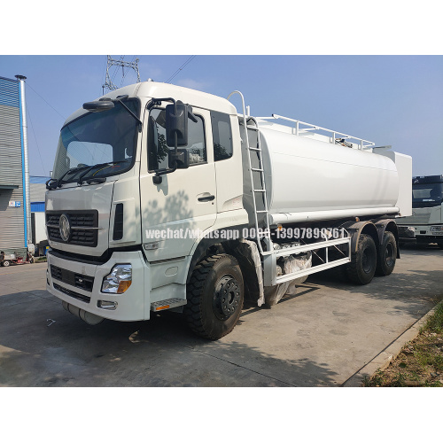 DONGFENG 25,000 liters Fuel Tank Truck Mounted Mechanical Flowmeter and Refueling Gun