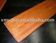 Oak hand-scraped and brushed wood floor