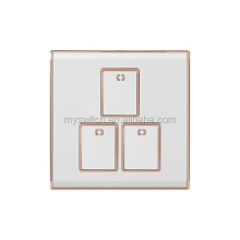 WZSOYI Modern White Flat Wall Light Switch