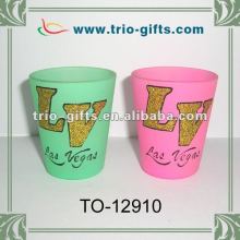 Glitter Las Vegas shot glass