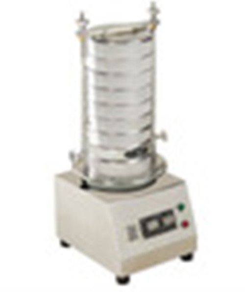 Laboratory soil screening vibration test sieve