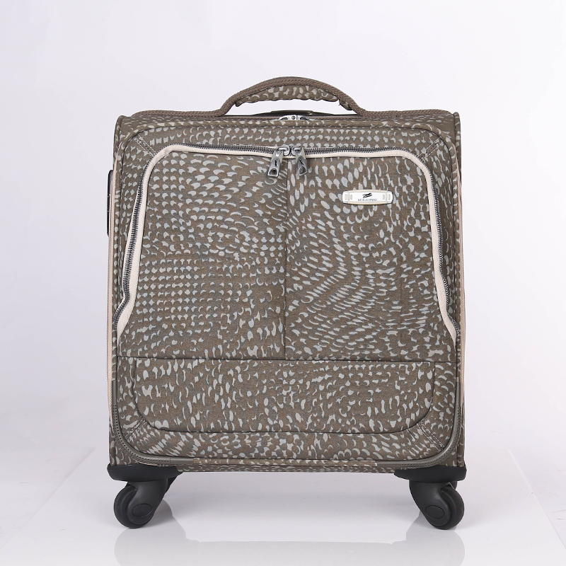 trolley PU leather suitcase set