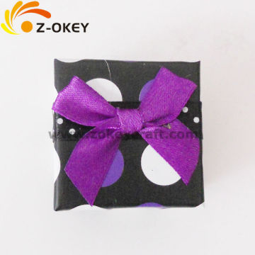 Jewelry gift boxes with ribbon bow