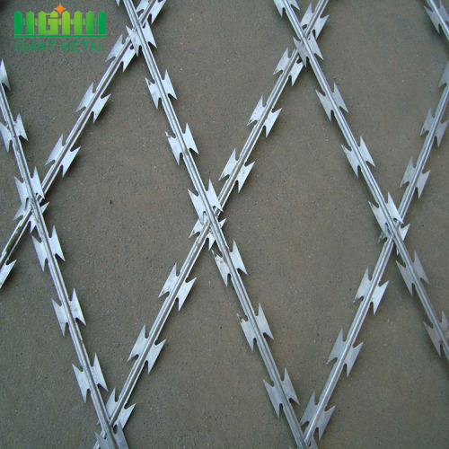 Low Price Galvanized Concertina Razor Barbed Wire