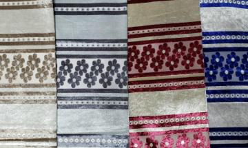 Polyester Fabric Sofa Upholstery Jacquard Furniture Textile