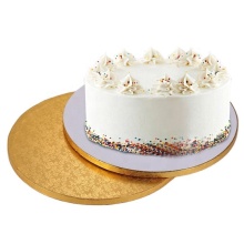 Customized Affordable Gold Cake Drum for Wholesale and Retail