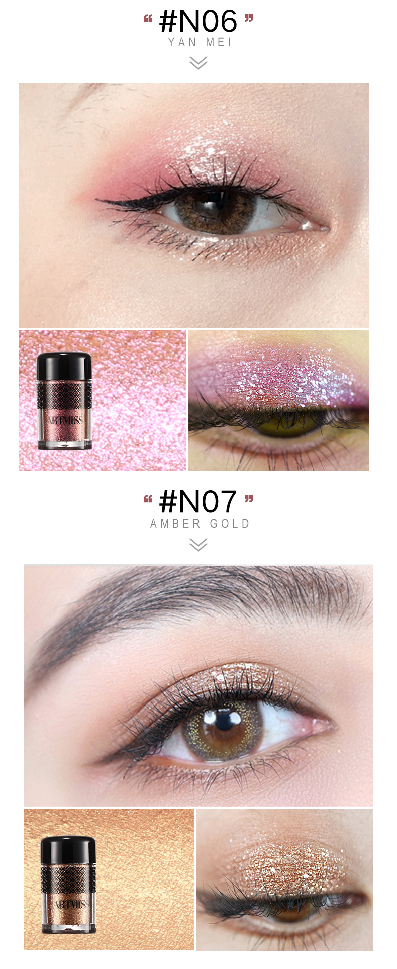 High Pigment Makeup Eye Shadow Cosmetics Makeup Products