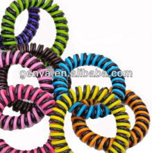 Fashion plastic spiral bracelet phone line Bracelet spiral bangle