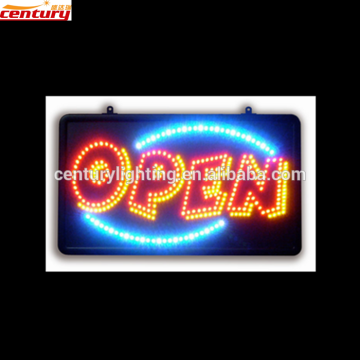 wholesale china factory OPEN animated led sign