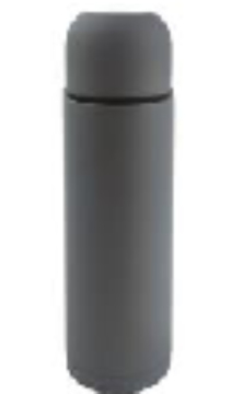 500ml Rubber Printing Solid Color Vacuum Bullet Bottle