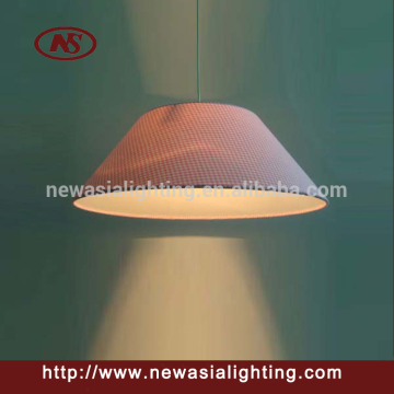 TC grid fabric lamp shade pendant lamp