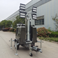 Diesel 9m light tower mini hydraulic light tower