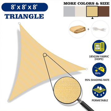 HDPE Shade Cloth & Greenhouse Shade Nets - 100% Sun Shading Sails & Nets