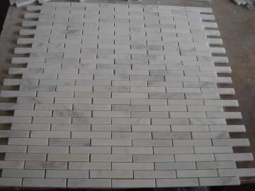 White Marble Mosaic Tiles and Walling Slabs