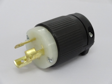 UL Standard 15A 277V Male Plug NEMA L7-15P Straight Blade Plug