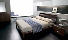 Solid Wood Double Master Beds Bedroom