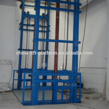 guide elevated hydraulic rail hydraulic lifting platform