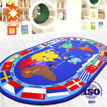 Flag Pattern Baby Crawling Floor Rug Mat