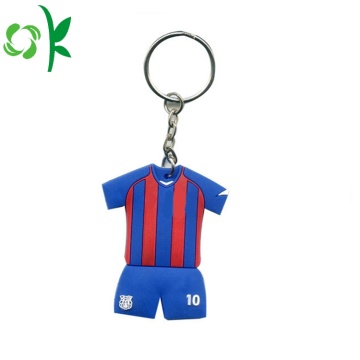 Custom Souvenir Uniforms PVC Silicone Key Accessories