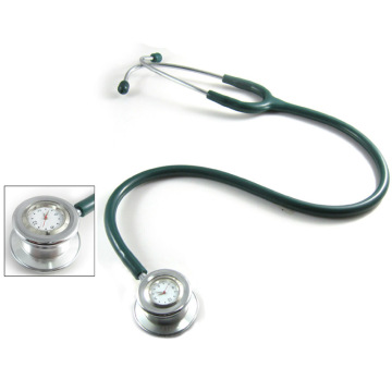 Stethoscope with clock