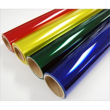 PE waterproof coloured plastic wrap film roll