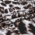 Custom Printed Brushed Fleece Jersey Knit Fabric