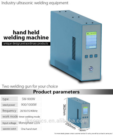 Vertical Ultrasonic Handheld Welder