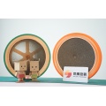 Interactive Cat Scratcher Pad with Spinning Balls