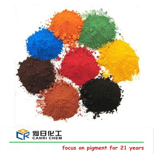 dyestuffs pigment iron oxide red/yellow/black/blue/green/orange ceramic color