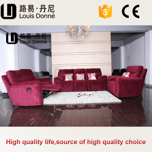 Five stars hotel villa rexine fabric sofa