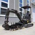 1,5 ton 1,8 ton mesin excavator mini hidrolik