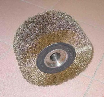 Rolling Industrial Spiral Wire Brush