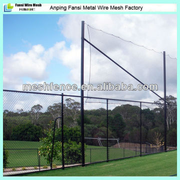 PVC coating Chainmesh fence security for shool playground