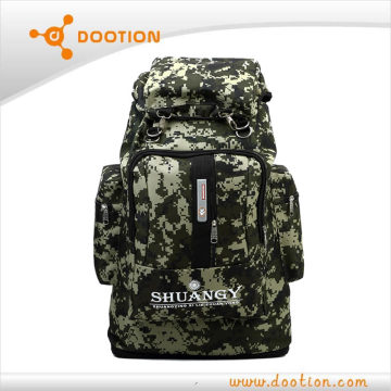 camping backpack military woodland camo backpack