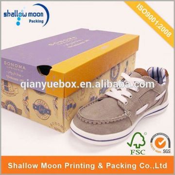 Wholesale customize beauty cardboard shoe box