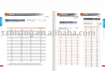 Machine Reamers With Morse Taper Shank