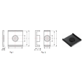 High Frequency Toroid Industrial Magnet Soft Ferrite Core