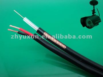 CCTV Camera use video and power composite cable/Siamese cable