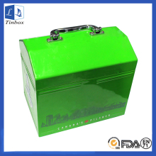 Tin Tool Packaging Design Box With Handle