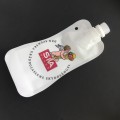 Food-grade reusable special bottle-shaped water bag