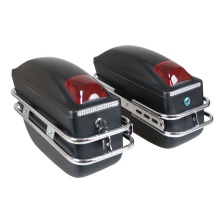 CQJB Motorcycle Luggage Side Tail Boxes for Model Motorcycles