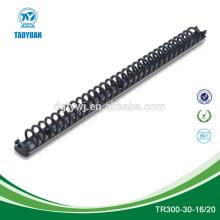 BLACK color 30 ring binder clip&plastic ring binder