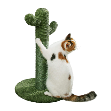 Cat Scratching Post con palla teaser