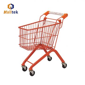 Various Color Children Metal Shopping Trolley