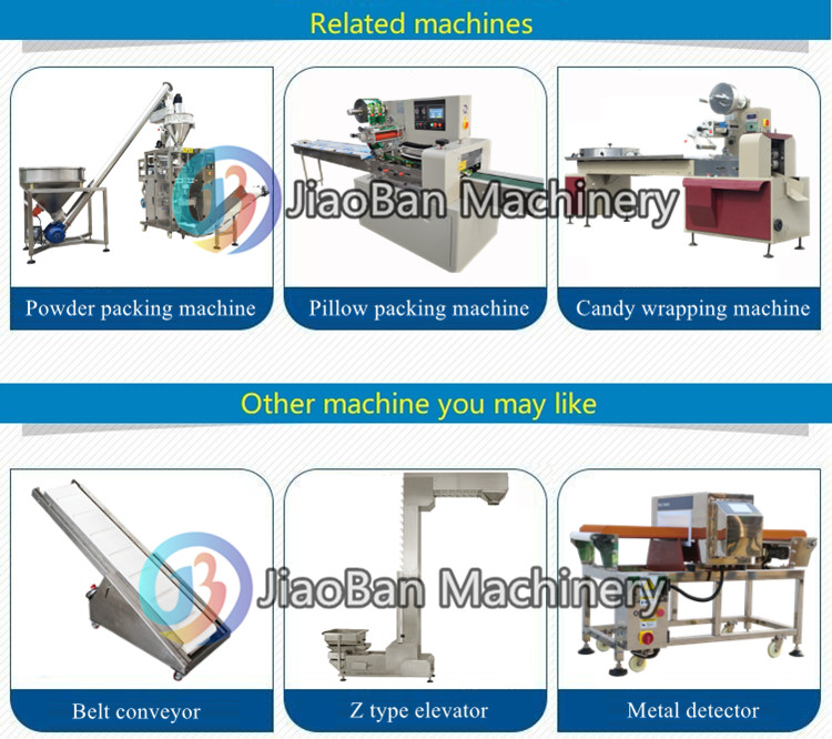 JB-600 Automatic Horizontal Pillow Packaging Machine Face Mask Blister Flow Packing Machine