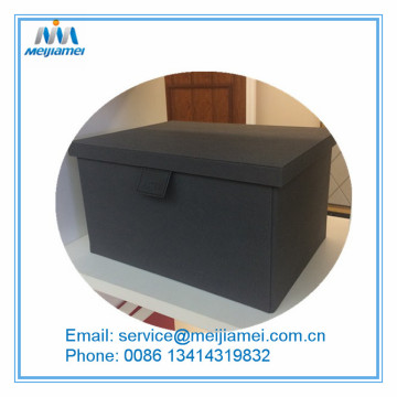 Faux Leather Storage Box